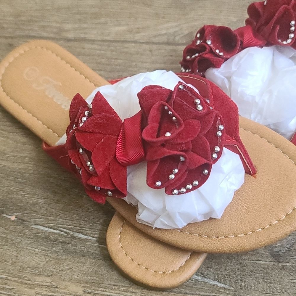 ❤️‍🔥FOREVER woman's summer slip on sandals. - Picture 3 of 6
